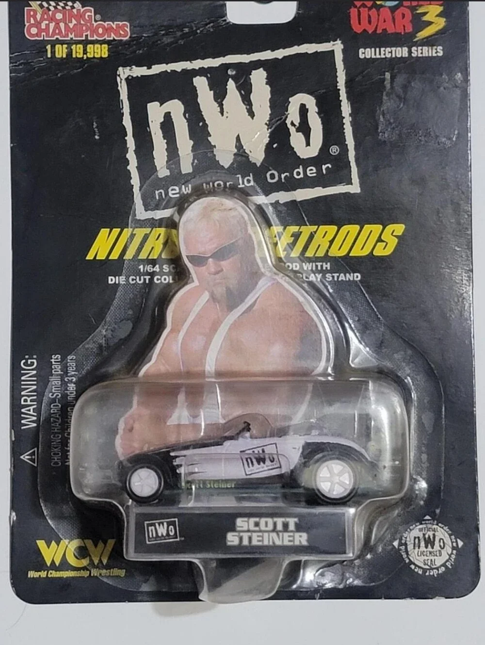 Scott Steiner nWo Nitro-Street Rods Die Cast Car by Racing Champions 1998